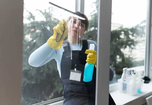 Nettoyage de vitres intérieures et extérieures à Ferrières-en-Brie